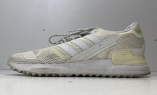 Adidas Men's ZX 1K Boost White Mesh Lace-Up Sneakers Size 8.5