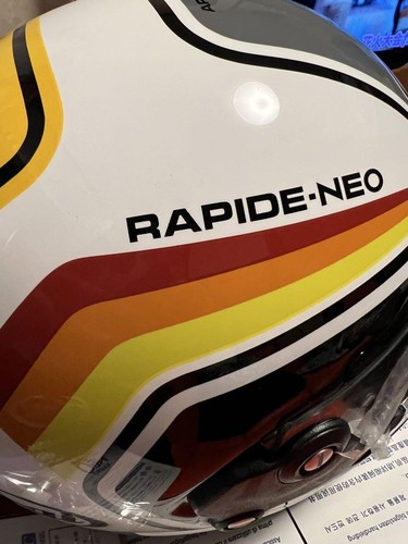 Arai Rapide-NEO Number Full Face Helmet White L Brand New Unused - Foto 6 di 12