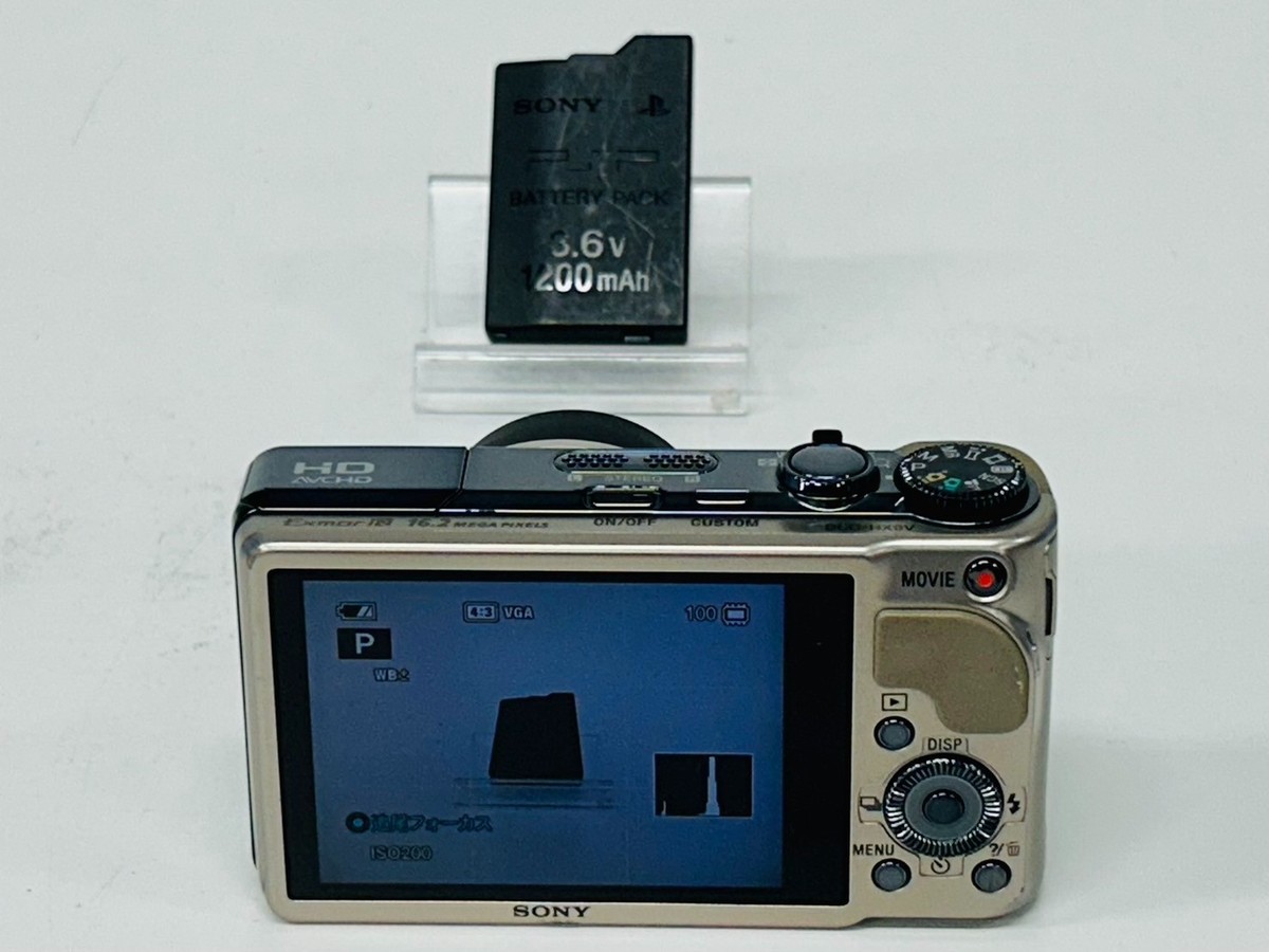 Sony Cyber-shot DSC-HX9V/HX9 Compact Digital Camera Near