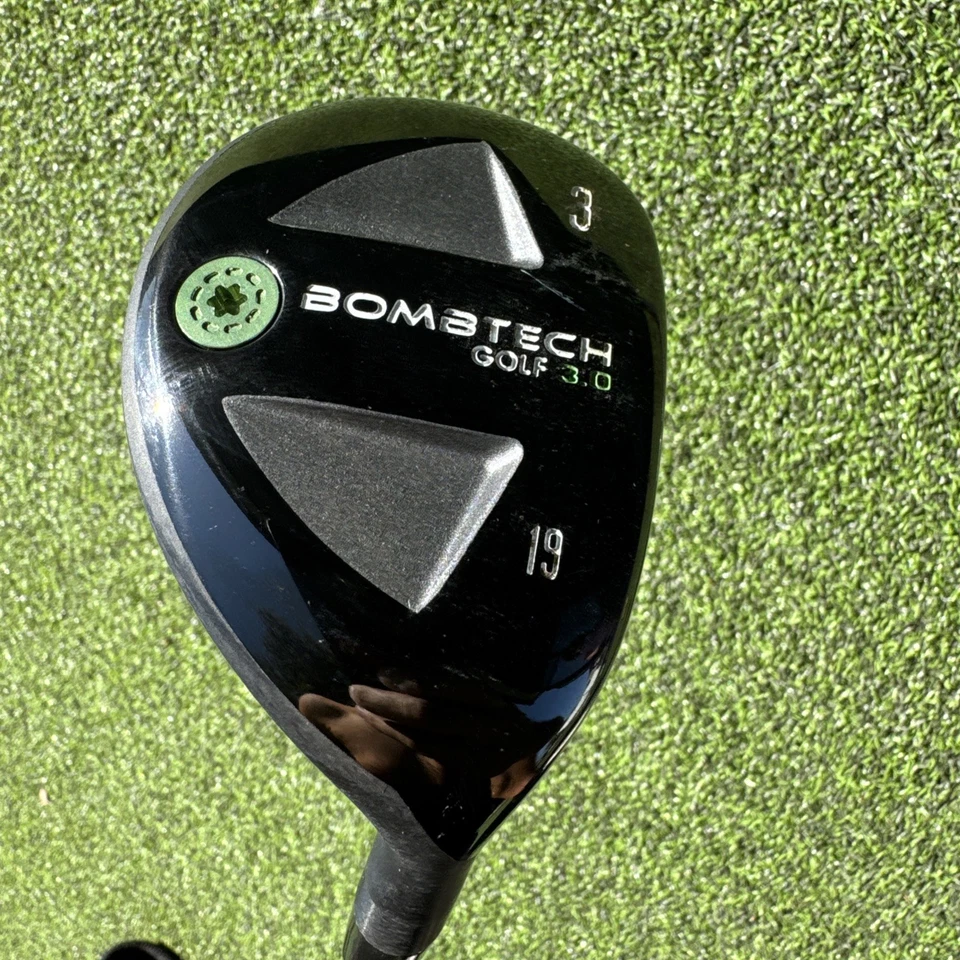 Bombtech Golf 3 19 Degree Hybrid & 66 Degree Wedge Set 41” & 36” - Image 3 of 4