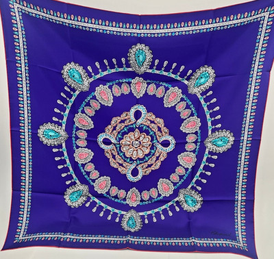 Authentic CHOPARD Silk Square Scarf New Never Used Made in Italy