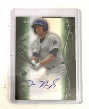 2014 Bowman Sterling - Prospect Autographs Tom Murphy #BSPA-TM Green /125