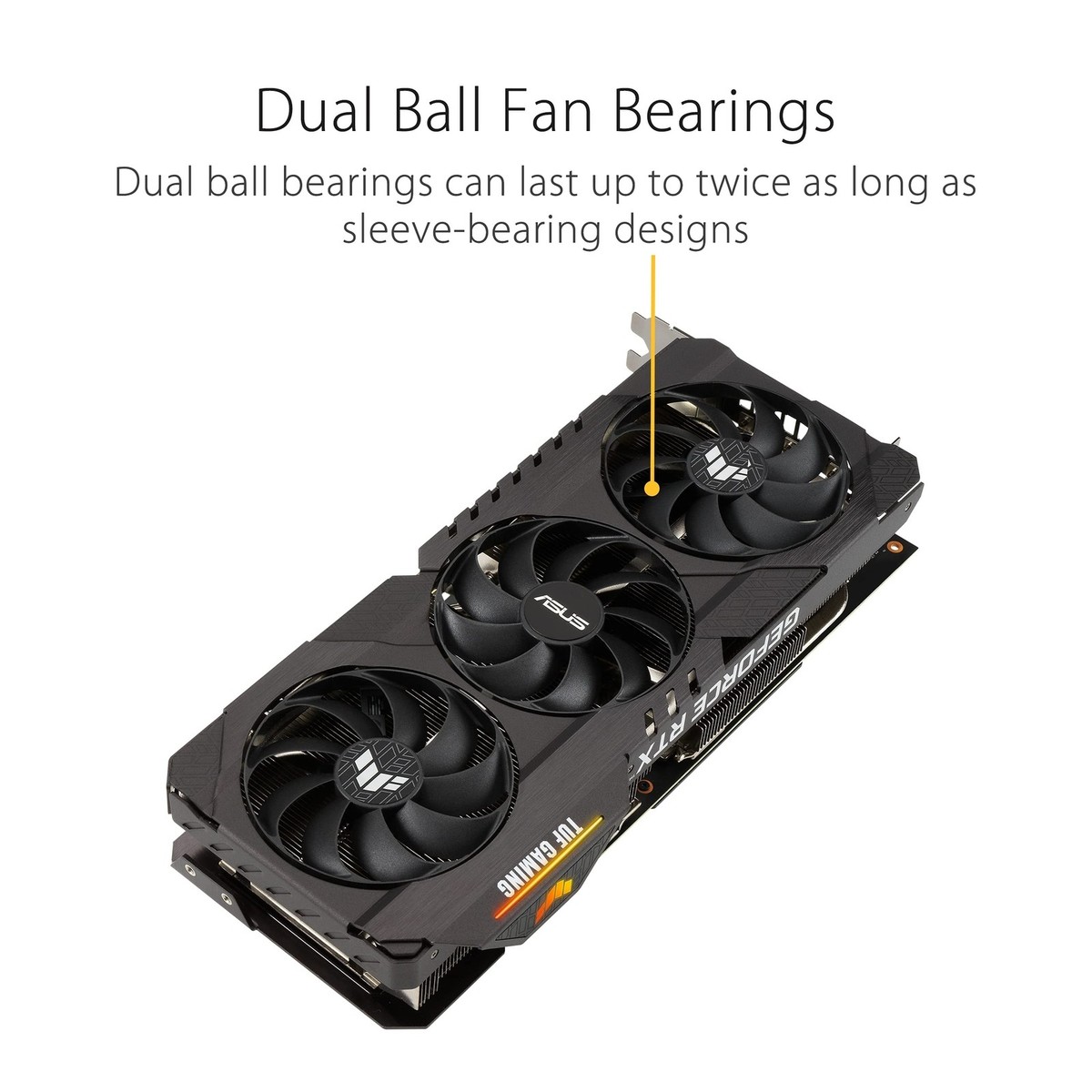 ASUS TUF NVIDIA GeForce RTX 3070 Ti OC Edition 8GB (TUF-RTX3070TI