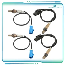4pcs Front + Post Air Fuel Ratio Oxygen Sensor for 09-11 Ford Expedition 5.4L