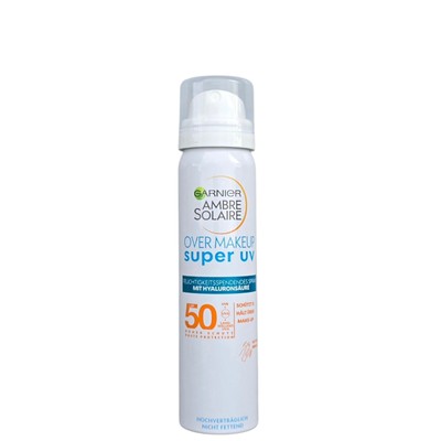 Garnier Ambre Solaire/SPF50 Over Make-Up ''Super UV'' mit Hyaluronsäure 75ml