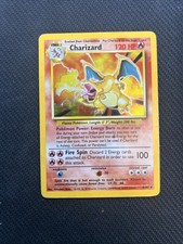 Charizard *Unlimited* #4/102 Base Set (MP) - Sent By Registered Mail