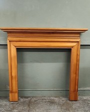 An Elegant Bolection Wooden Fireplace Mantle Surround