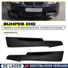 Carbon-Look Vorne Spoiler Ecken Flaps f�r BMW 3er E90 E91 2008-12 mit M-Paket