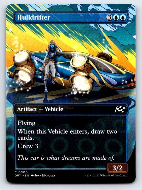 Hulldrifter (Borderless) 300 Common Aetherdrift Magic: The Gathering LP