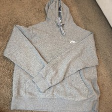 Nike Sportswear Club Fleece womens Size L Pullover Hoodie - Gray