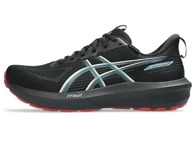 ASICS GT-1000 14 GTX 1011C078 003 Black Apricot Crush Trail Running Shoes image 9