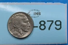 1936 5C INDIAN HEAD BUFFALO NICKEL EARLY US TYPE COIN RAW-879