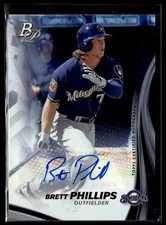 2017 BOWMAN PLATINUM AUTO BRETT PHILLIPS BREWERS