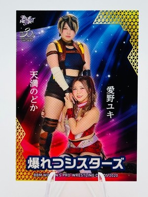   2020 Yuki Aino & Tenma Nodoka True Heart BBM Women Pro Wrestling Card  
