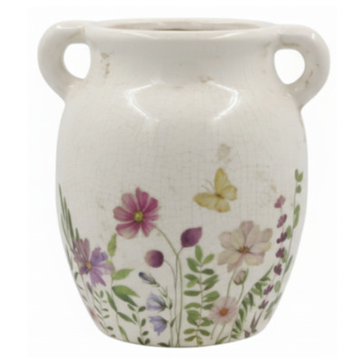 Chic Antique Avignon Kanne mit Blumenmotiv