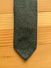 NWT Gitman Vintage Olive Tweed Wool Tie Made In USA S M L Xl