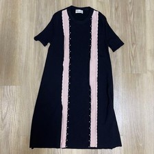 RED VALENTINO Short Sleeve Scallop Dress Women Size XS Genuine