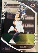 2020 Panini Absolute #119 Cole Kmet Retail RC Rookie Card Chicago Bears. rookie card picture