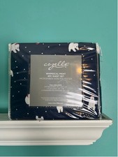 Cozelle Whimsical Polar Bear Print 4-Piece Sheet Set Full Size Microfiber NWT