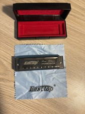 Harmonica EASTTOP Diatonic Blues Harmonica Key of C 10Holes Harp Mouth Organ New