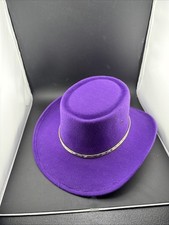Vintage Women's Purple Hat Arlop Size 56