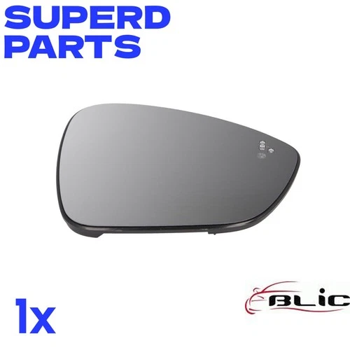 BLIC 6102-04-2137313P SIDE MIRROR GLASS OE REPLACEMENT NEW