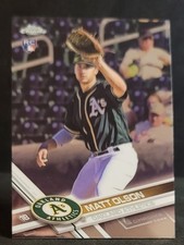 2015 Bowman Draft - Chrome Matt Olson #196 (RC)