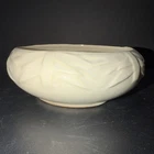 Vintage McCoy White Bowl Planter  8”x 3”