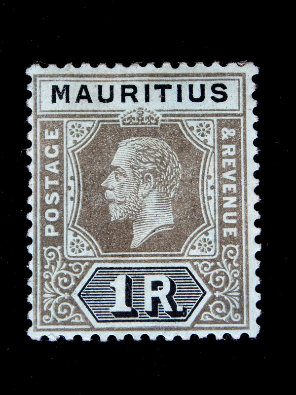 MAURITIUS  1  MINT  HR  STAMP  SC # 156b
