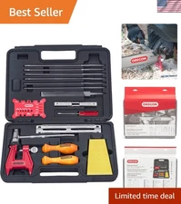 Chainsaw Chain Sharpening Kit with Hard Case - Complete Toolset for Ultimate ...