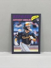 2026 Topps Heritage - Anthony Seigler #128 Dark Gray Border (RC)
