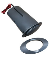 Poly-Planar Oval Pop-Up Dark Grey Speaker AQ-3