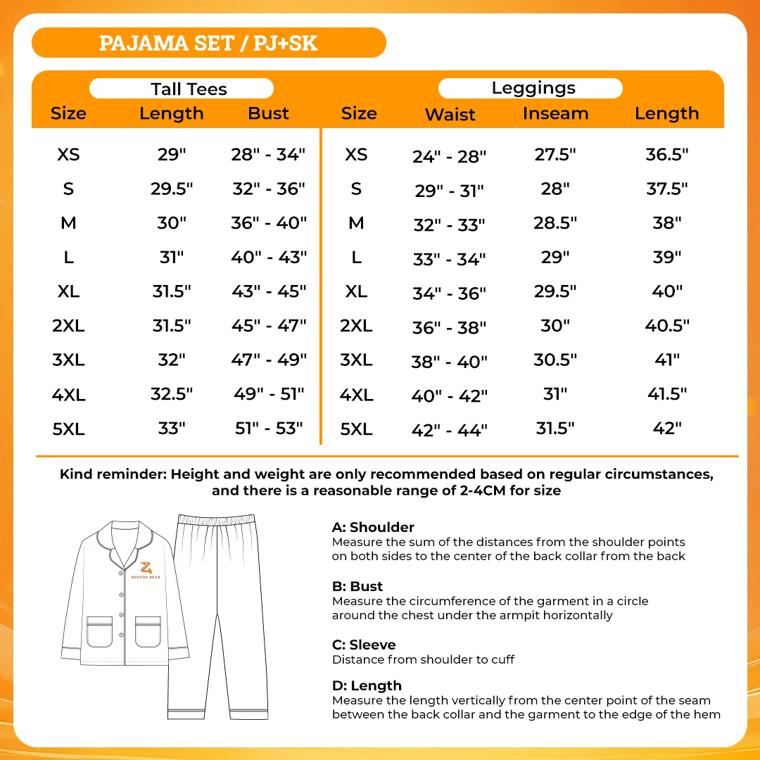 Washington 3D Personalized Pajama Set for Kids and Adults