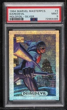 1994 Fleer Marvel Masterpieces Limited Edition Holofoil Daredevil #3 PSA 9 0nr3