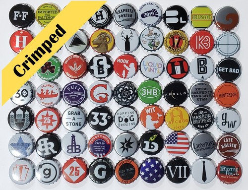 750 Beer Bottle Caps (((NO DENTS))) (((HUGE VARIETY)))