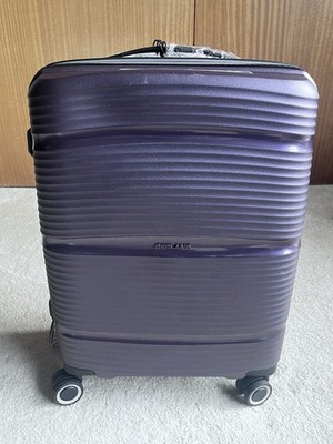 Redland London Kabinenkoffer 55 cm lila leicht Spinner Ex-Display + Etikett