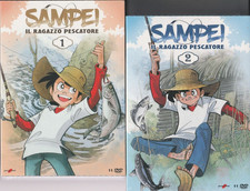 22 Dvd SAMPEI SANPEI IL RAGAZZO PESCATORE serie completa 1-109 cofanetto nuovo