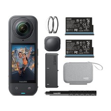 Insta360 X5 8K30 360 Degrees Action Camera with AI Stabilization Bundle (Black)