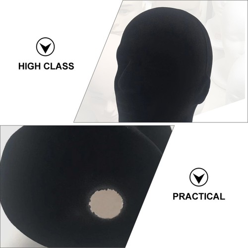 1pz Modello Testa Maschio Realistico Pratico Cappello Parrucca Espositore Stampo Portaoggetti - Foto 11 di 12