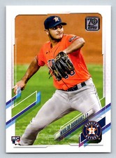 2021 Topps Update #US107 Nivaldo Rodriguez RC (ref 196364)