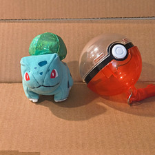 Applause Pok mon Bulbasaur Plush Stuffed Animal,Vintage
