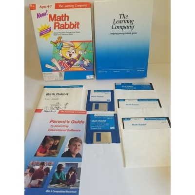 Reader Rabbit  Macintosh  Disks The Learning Company 1994 Ages 6-9 Vintage