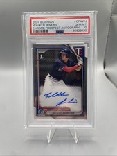 2024 Bowman Walker Jenkins Chrome Auto 1st Prospect #CPA-WJ Twins PSA 10
