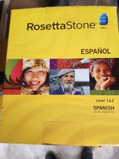 Spanish Levels 1, 2 Rosetta Stone Espa ol