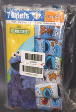 Sesame Street Boys' Underwear with Favorites Like Elmo, Cookie in Sizes 4t