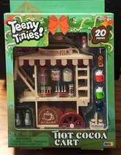 Teeny Tinies Teeny Hot Cocoa Cart Mini Food Playset 20 Piece Set NEW