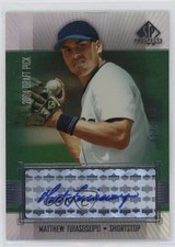 2004 SP Prospects Auto Draft Picks 17/600 Matt Tuiasosopo #366 Auto 0o48