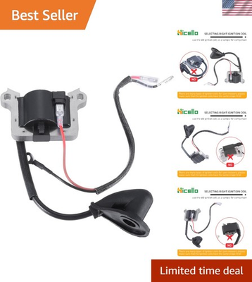 #ad 62mm Brush Cutter Ignition Coil 43CC 49CC 52CC Strimmer Ignition Coil Module... $22.99