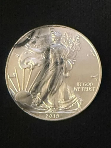 2018 American Silver Eagle One Dollar Uncirculated ASE US $1 Coin