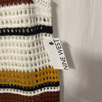nine west crochet dress Women's Nine West Crochet Tiered Dress